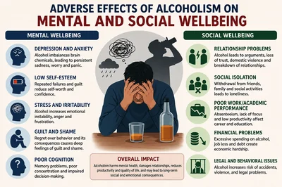 The Devastating Impact of Alcoholism on Mental and Social Wellbeing