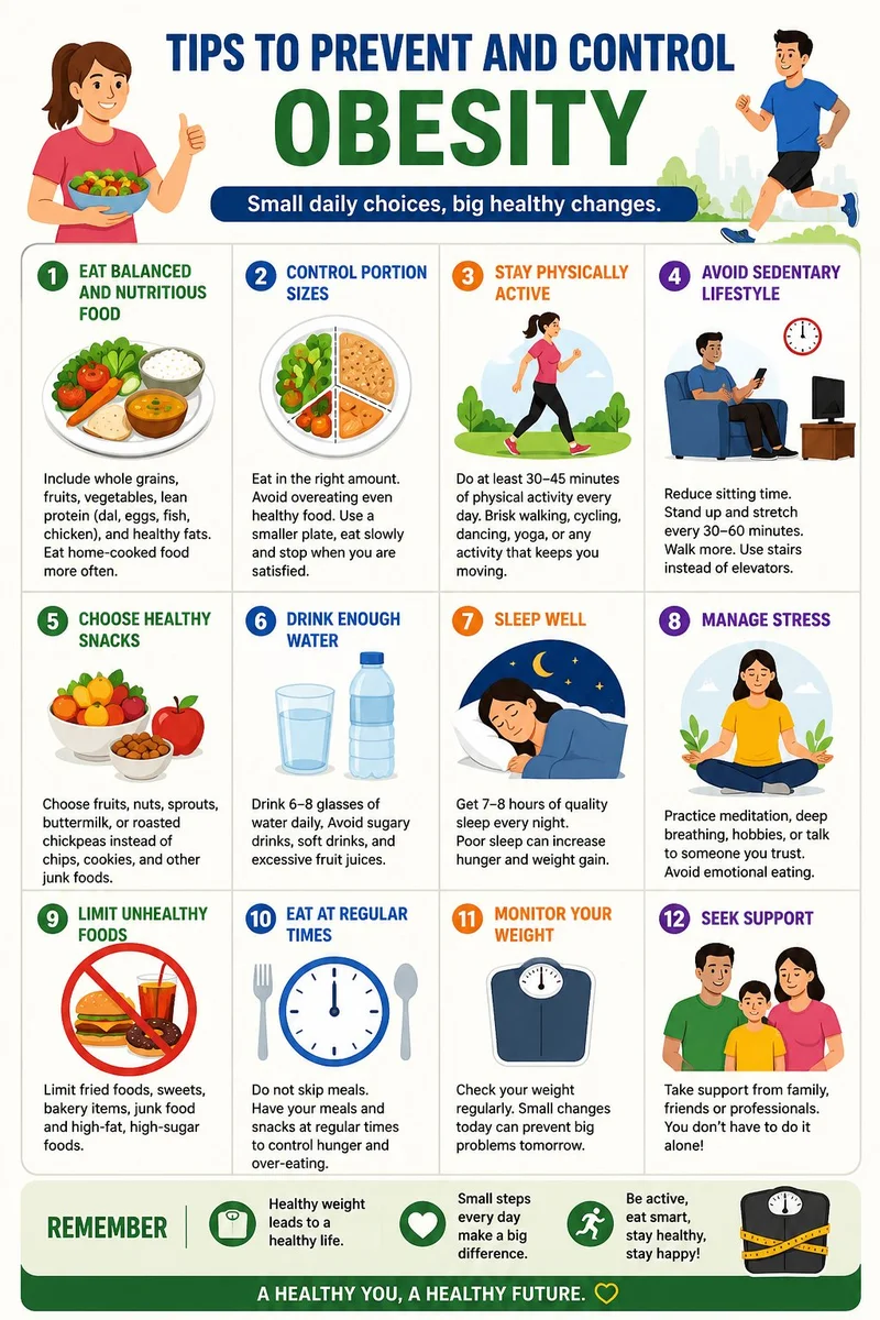 Prevention and control of Obesity