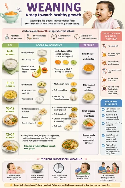 A Milestone Journey from Breastfeeding Toward Diverse Solid Foods 