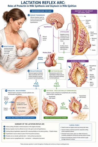 Frequent Breast Emptying Helps Increase Natural Breast Milk Production
